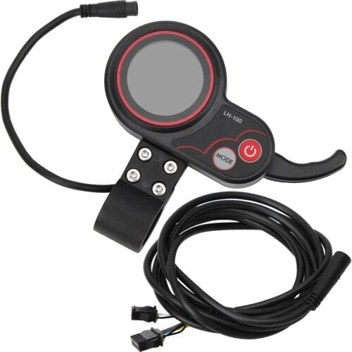 Display Thumb Throttle 2 In 1 Speedometer Manual Control Panel For Electric Bike Scooter36V Waterproof Performance More Durabe