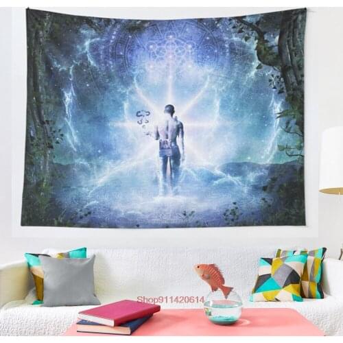 The Journey Begins tapestry bedroom home decoration New Year party large size Tapestry Wall Tapestry Bohemian decorative