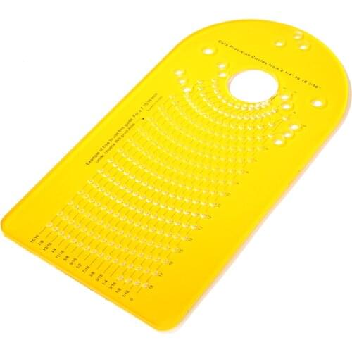 Circle Cutting Jig for Plunge Router Cut Circles from 2-1/4 to 18-3/16-inches