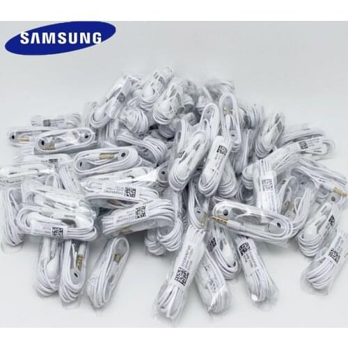 SAMSUNG Earphone EHS64 Wholesale 5/10/20/50 Pieces Wired 3.5mm In-ear Headsets with Mic for SAMSUNG S7 S8 S9 huawei smartphone