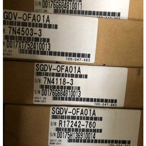 New and original yaskawa servo drive SGDV-OFA01A servo pack