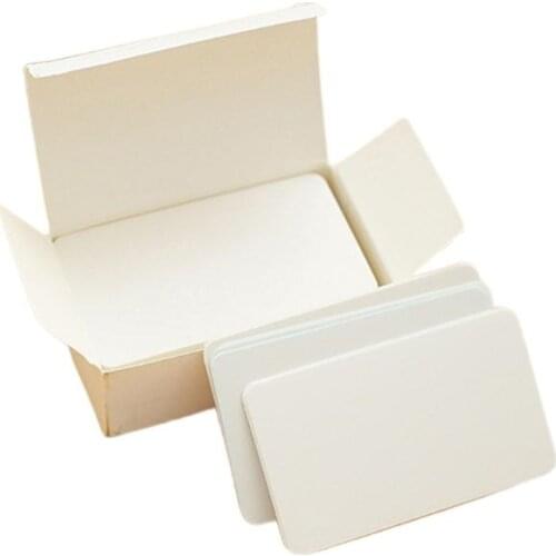 180pcs Blank Playing Cards White Blank Index Flash Cards DIY Graffiti Game Card Party Playing Card Table Game Entertainment