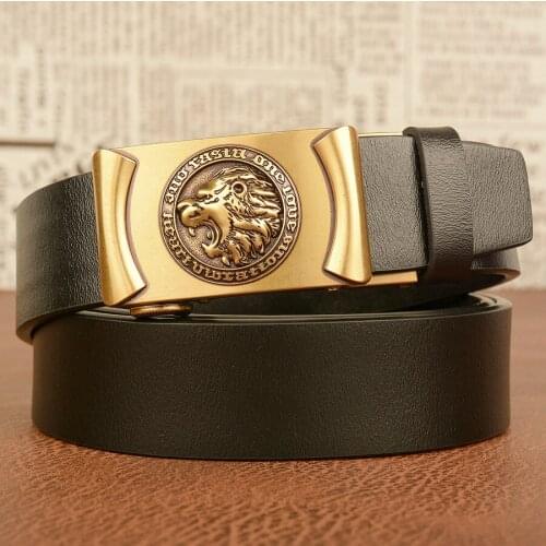 Men Leather Belt NEW Luxury Leather Belt for Men Fashion Men Cowskin Leather Belt Male Waistband Width:3.3cm Length:100-130cm