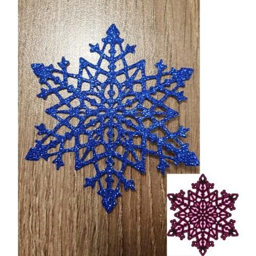 Christmas Snowflake Metal Cutting Dies Stencils for Scrapbooking Album Paper Card Diary Hand Craft Template Decorative