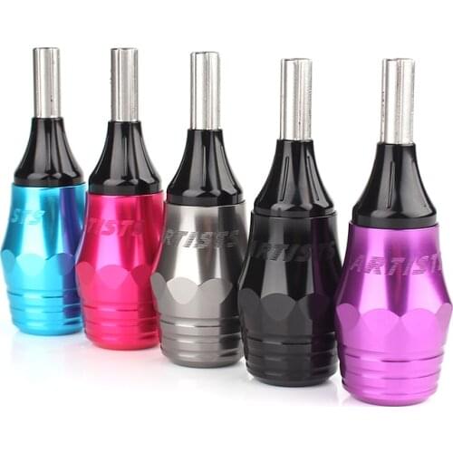 Elegant artist adjustable tattoo machine tattoo handle grips alloy exquisite modeling tattoo accessories