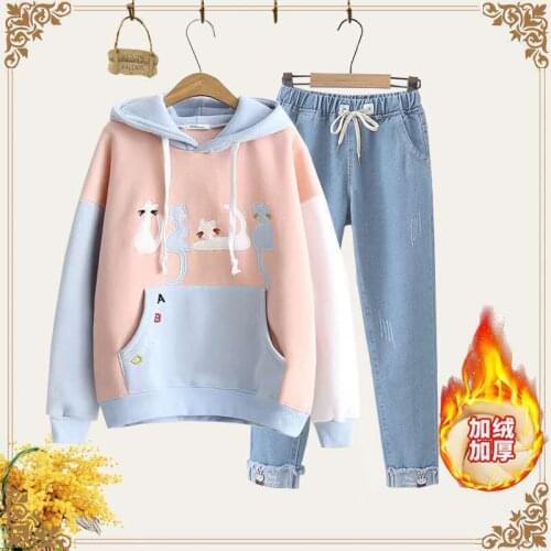 Ladies Summer Suit Spring and Autumn 2021 Suit Two-piece Suit Ladies Sweatshirt Suit Pants Suit 2-piece Suit Womens Clothing