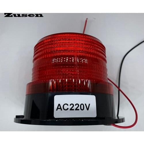 Zusen TB5188 220v signal light Engineering vehicles school bus Car Truck Magnetic Warning Light Flash Beacon Strobe with magnet
