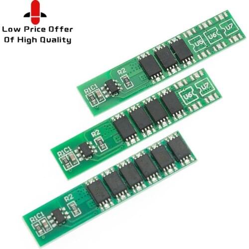 10pcs 1S 7.5A 10A 15A 3.7V Li-ion 3MOS 4MOS 6MOS BMS PCM Battery Protection Board PCM for 18650 Lithium Lion Battery