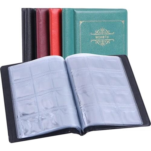 10 Page 120 Bags album for Coins Collection Book Penny Coin Storage Bag Mini Coin Money Album Storage Bags