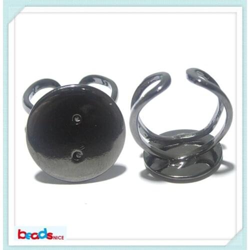 Beadsnice ID10426 most fashion design handmade jewelry wholesale rings diy adjustable ring 25mm ring blanks