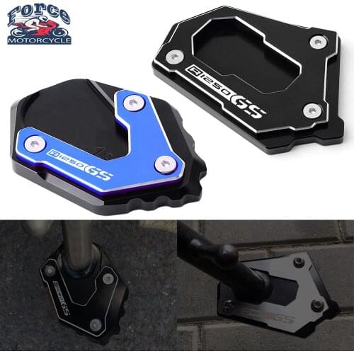 For BMW R 1250 GS ADV R1250GS Adventure 2018 2019 Motorcycle CNC Side Stand Extension Pad Support Kickstand Plate Enlarge