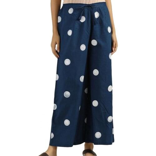 New Fashion Women Dot Printing Oversize Wide Leg Straight Mid Rise Slacks Female Casual Loose High Waist Pants Bottoms штаны