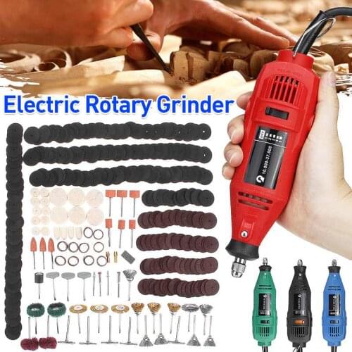 110/220V Electric Drill Dremel Grinder Engraver Pen Grinder Mini Drill Electric Rotary Tool Grinding Machine Dremel Accessories