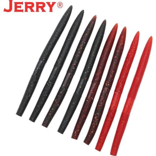 Jerry wacky jig worms Artificial Silicone Bait bass 15cm fishing lures
