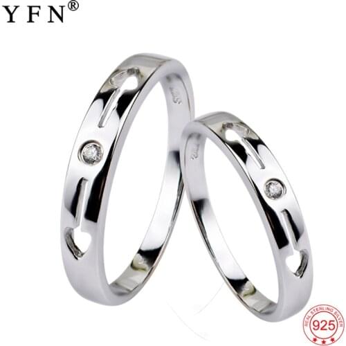 GNJ0195 High Quality YFN 925 Sterling Silver Rings Fashion Classic Ring Engagement Jewelry For Women Men Unisex Wholesale