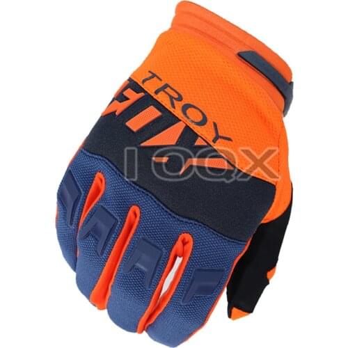 MX ATV Racing 180/360 Motorcycle MX Race Orange Glove Automotive MTB Bike Rider Gloves
