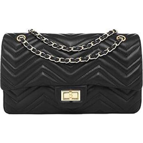 New 2021 Chain Handbag, leather Handbag, luxury Handbag, High quality messenger handbag, famous brand small square bag