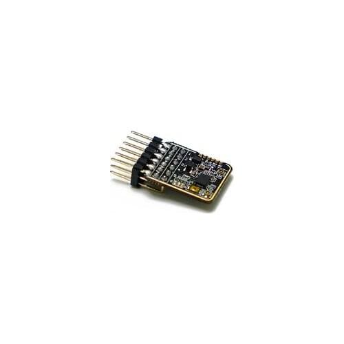 New arrival FrSky RX6R 6/16 telemetry Receiver designed for gliders ultra small and super light 6 pwm output