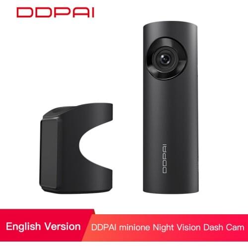 New DDPai WiFi Car DVR Minione HD Night Vision 1080P Dash Cam F1.8 Sony IMX307 NightVIS 32GB Car Cam Recorder