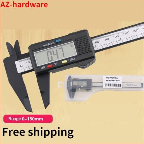Vernier Caliper Stainless Steel High Precision Mini Wenwan Plastic Digital Display Oil Caliper 0-160