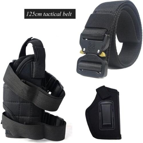 Tactical Pistol Holster IWB Cancealed Carry Pistol Holster Glock 17 19 Beretta 92 Sig Sauer P226 USP Colt 1911 Nylon Holster