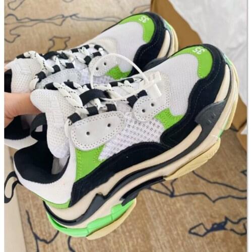 Tênis feminino pista formadores designer chunky sapatos esportivos plataforma moda vulcanize sapatos casuais marca tênis para ho