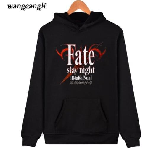 Anime Fate Stay Night hoodies Anime sweatshirt Men/Women Harajuku hoodie Boy/girl sweatshirts Casual Clothes Oversized