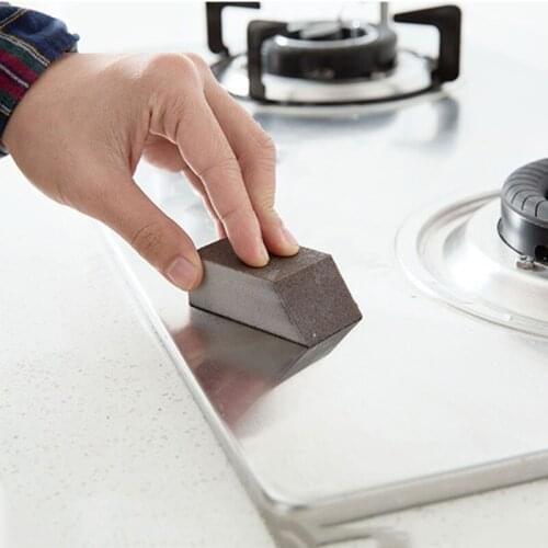 1PC Sponge Kitchen Cleaning Brush Remove Stains Rust Home Sponge Dish Towel Kitchen Tool Kitchen Items Home Garden