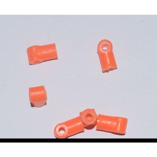 10/100pcs soft Three-way sleeve toy accessories axle connector technology model parts DIY accessories toys parts baby toys