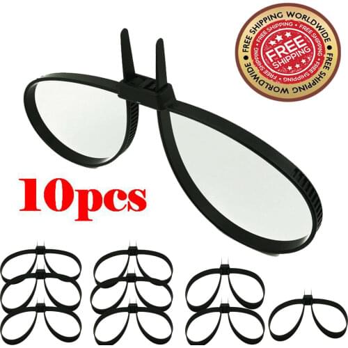 10 plastic police handcuffs Double Flex Cuff Disposable Handcuffs zip tie cuff