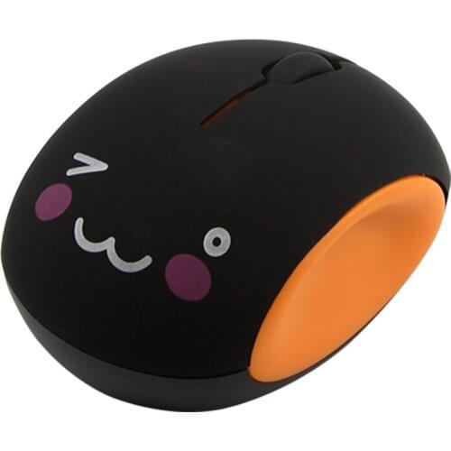 CHYI Rechargeable 2.4G Mini Wireless Mouse Silent USB Optical Mice Cute Cartoon Design Kids Gift Gaming Mouse For PC Laptop