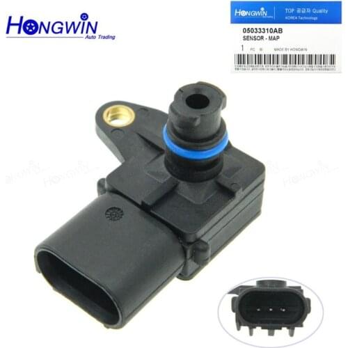 MAP Sensor Manifold Absolute Pressure Sensor for Chrysler 300C Caravan Dakota Durango Ram Dodge 03-15 05033310AB/284031-10003