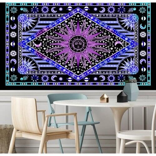 Tapestry Indian Mandala Wall Hanging Boho Beach Towel Yoga Mat Table Cloth Picnic Home Wall Decoration