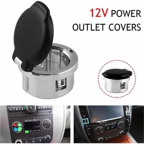 Power Socket Caps Small Effective Professional Power Socket Caps Sturdy Outlet Cover 20983936 25793816 for Chevrolet 2007 Silver