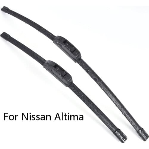 Car Windshield Wiper Blades For Nissan Altima from 2002 2003 2004 2005 2006 2007 2008 2009 to 2018 Car Windscreen wiper Rubber
