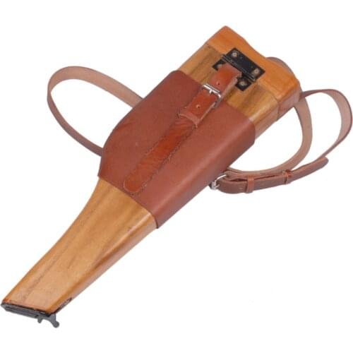 Mens WW2 GERMAN C96 MAUSER BROOMHANDLE HOLSTER AND STOCK - World military Store