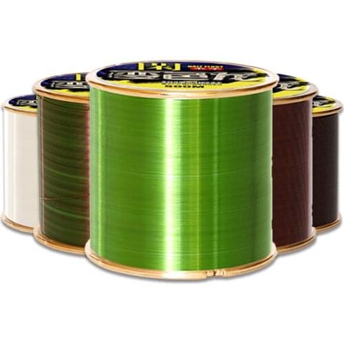 Nylon Fishing Line Japan Super Strong Discoloration Line Monofilament Line Invisible 500M Fishing Line Fishing Accessories