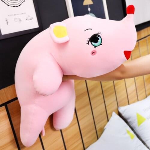 New 50cm-100CM Cute Mouse Plush Toy Soft Animal Mouse Rat Doll Pillow Kawaii Birthday Gift for Children Toy Sofa Pillow Cushion