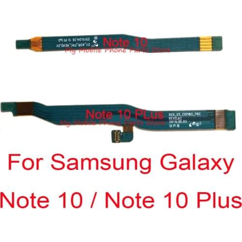 Original LCD Flex Cable Repair Parts For Samsung Galaxy Note 10 Note10 N970 / Note 10 Plus 10+ N976 Connect Motherboard Flex