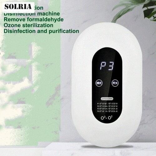 Negative Air Purifier Ion Household Formaldehyde Ozone Disinfection Machine Deodorizer USB Mini Home Vehicle Air Cleaner