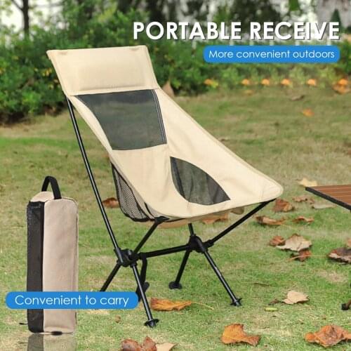 Fishing Chairs Portable Folding Outdoor, Bearing Up To 150kg, Ultralight Folding Camping Chair For Hiking, Garden, Beach, BBQs