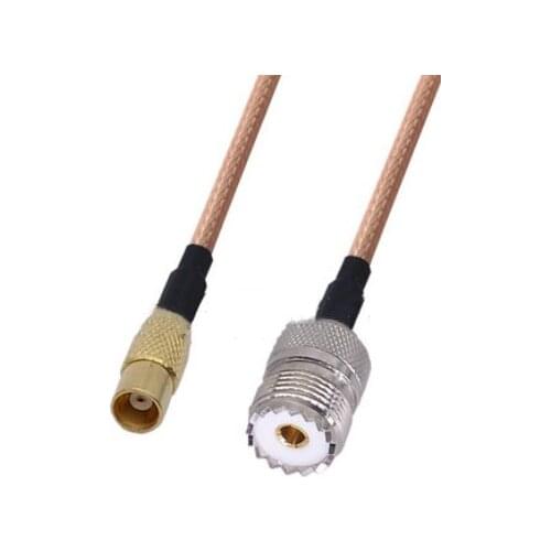MCX Female to UHF PL259 Female RF Pigtail Jumper RG316 Cable