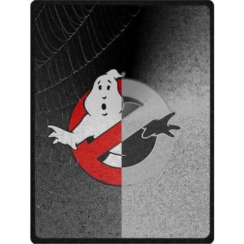 Super Soft Flannel Fleece Ghost Busters Print Blankets Custom Sofa Cover Winter Warm Sheets Baby Throw Blanket