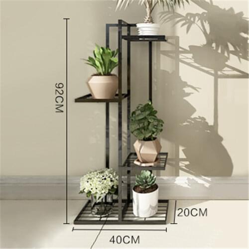 Balcony Decoracion Exterior Decoration Terrasse Decorer Balcone Saksisi Varanda Balkon Stand Balcon Iron Flower Plant Shelf