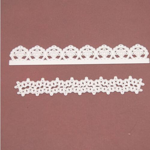 Reunion 2-piece Side Strips Metal Cutting Dies Scrapbooking Craft Mold Cut Die Stencil Handmade Paper Card Make Template 2021