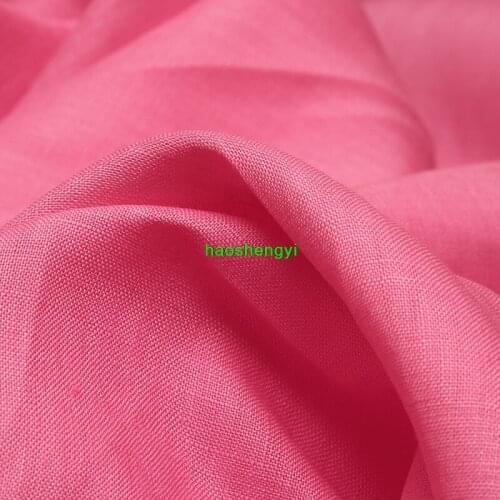 High quality spring and summer linen clothing pants dress fabric