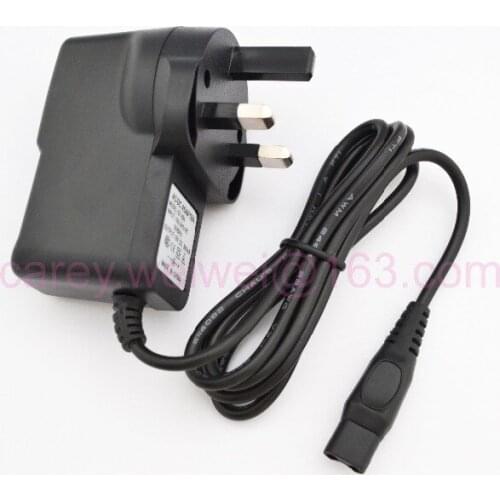 High quality 1PCS 15V 360mA & 380mA UK Plug Wall Plug AC Power Adapter Charger for PHILIPS Shaver HQ8505 HS8020 HQ8875 S20