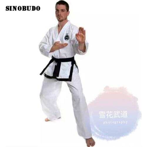 1-3 DAN Standard ITF Taekwondo Uniform Instructor Assistant Exquisite Embroidery Professional Taekwondo Competition Suit