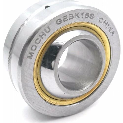 1PIECE MOCHU GEBK16S 16X38X21X15 PB16 PB-16 GEBK PB Radial Shaft Spherical Plain Bearings With Self-lubrication
