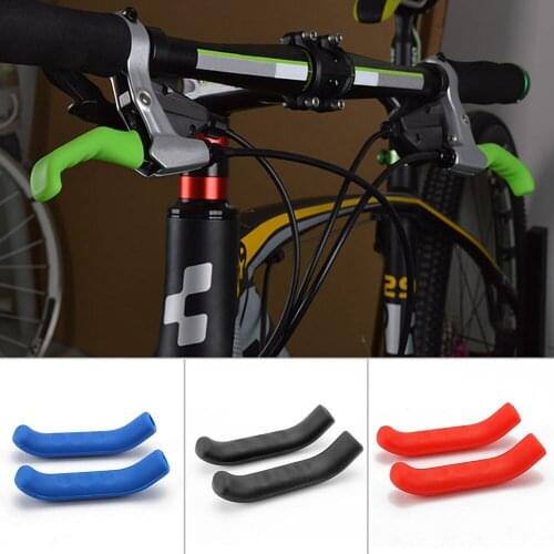 2PCS Gel Brake Handle Lever Cover Universal Silicone Mountain Road Bike Cycling Protection Cover Protector Sleeve MTB Fixed Gear